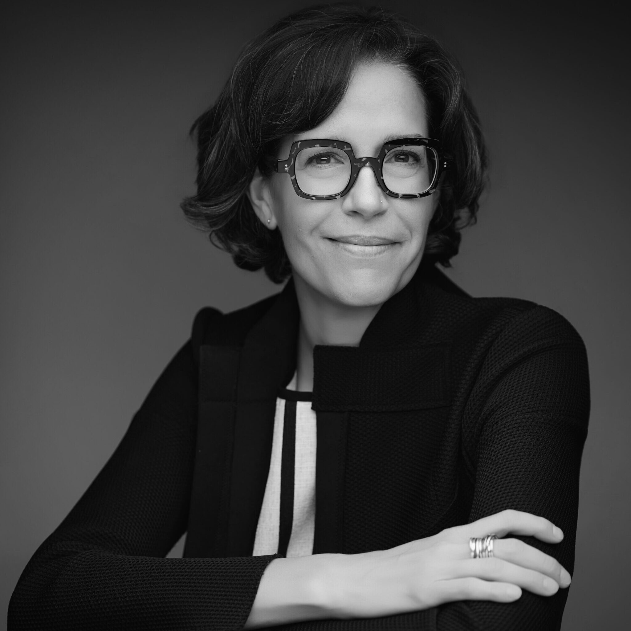 Portrait de Kathia St-Jean, DG de la Fondation Chaînon